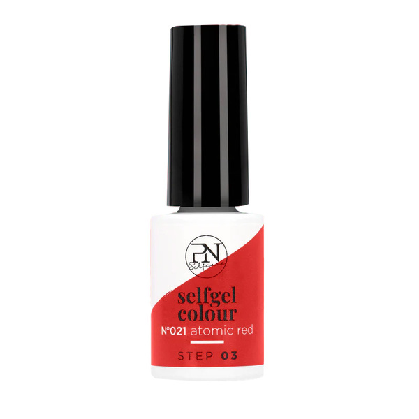 Vernis Semi-Permanent Selfgel 21 Atomic Red PN Selfcare 6ml