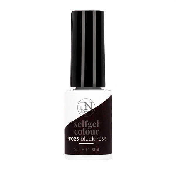 Vernis Semi-Permanent Selfgel 25 Black Rose PN Selfcare 6ml