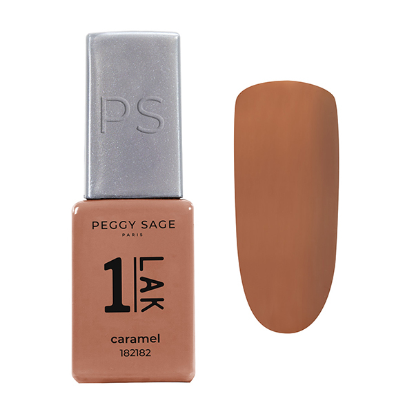 Vernis semi-permanent 3en1 1-LAK Caramel Peggy Sage 5ml