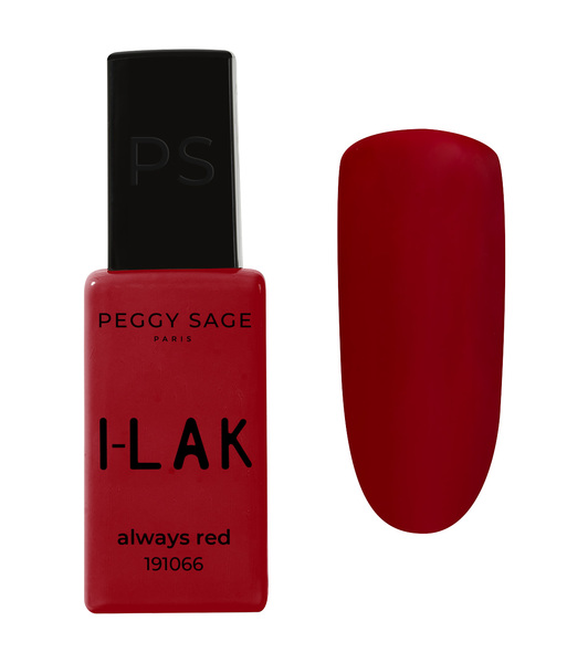 Vernis semi-permanent I-LAK 1066 Always Red Peggy Sage 11ml