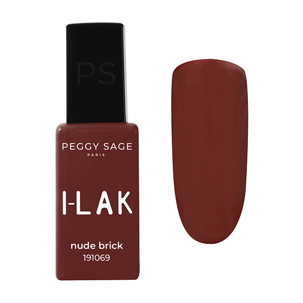 Vernis semi-permanent I-LAK 1069 Nude Brick Peggy Sage 11ml