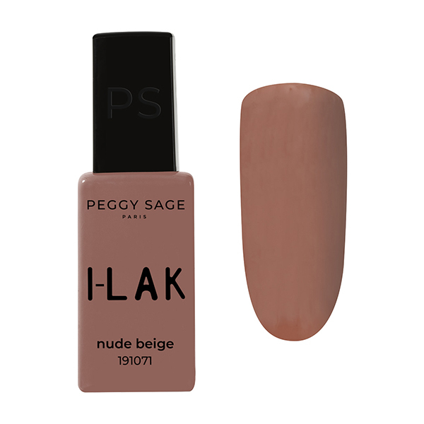 Vernis semi-permanent I-LAK 1071 Nude Beige Peggy Sage 11ml