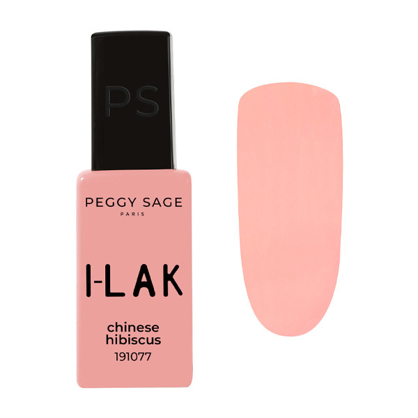 Vernis semi-permanent I-LAK N°1077 Chinese Hibiscus Peggy Sage 11ml