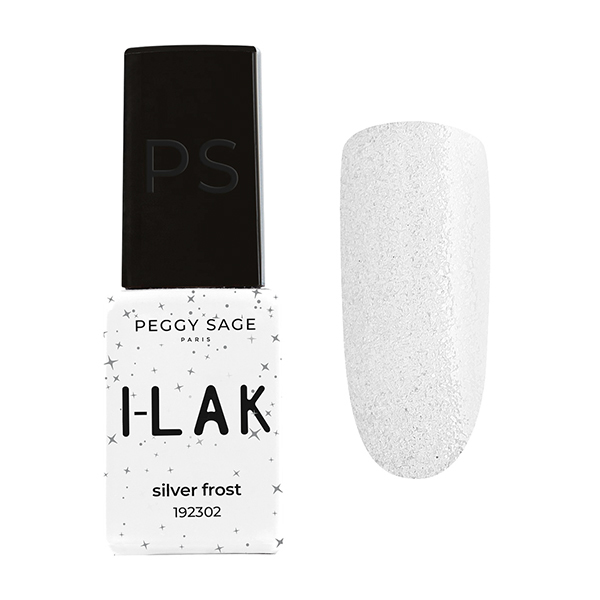 Vernis semi-permanent I-LAK 2302 Silver Frost Peggy Sage 5ml