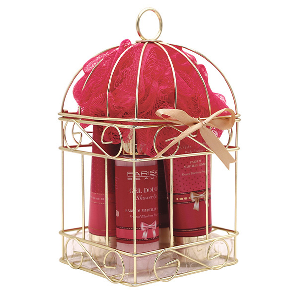 Coffret de Bain Cage Parfum Myrtille Givrée Parisax