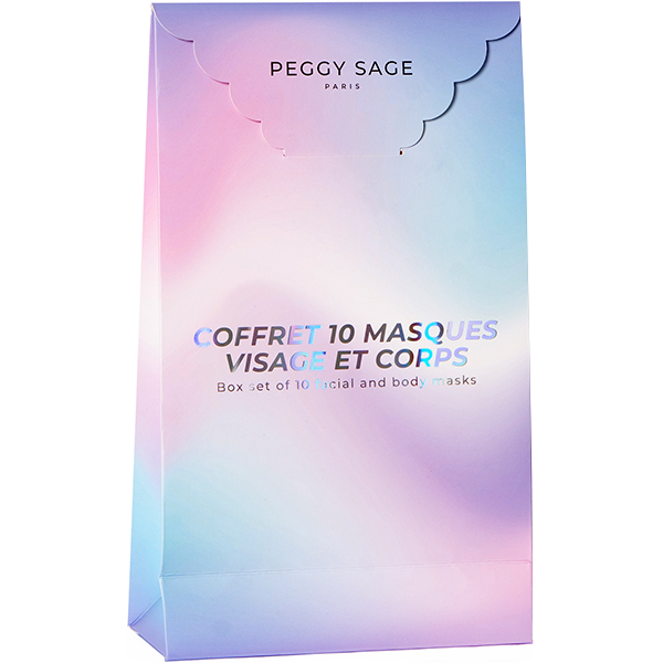 Coffret 10 Masques Visage et Corps Peggy Sage