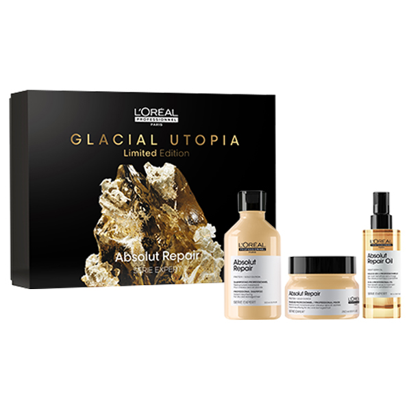 Coffret Absolut Repair Glacial Utopia Édition Limitée L'Oréal Professionnel