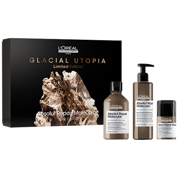 Coffret Absolut Repair Molecular Glacial Utopia Édition Limitée L'Oréal Professionnel