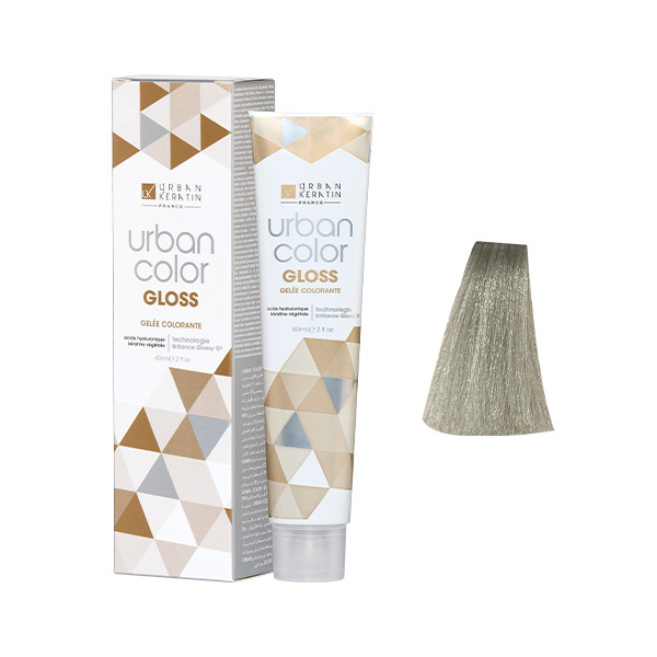 Coloration Sans Ammoniaque Urban Gloss 10.12 Blond Platine cendré irisé 60ml