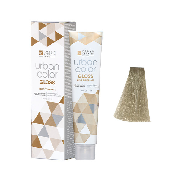 Coloration Sans Ammoniaque Urban Gloss 10.21 Blond Platine irisé cendré 60ml