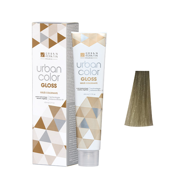 Coloration Sans Ammoniaque Urban Gloss 10.23 Blond Platine irisé doré 60ml