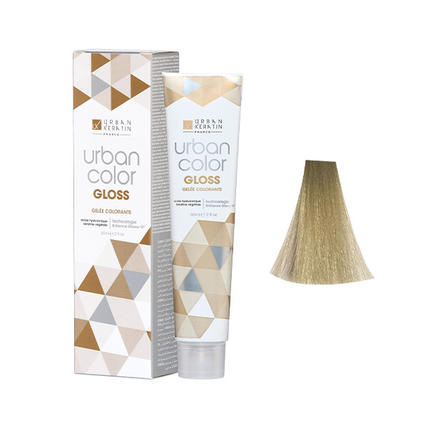 Coloration Sans Ammoniaque Urban Gloss 10.32 Blond Platine Doré Irisé 60ml