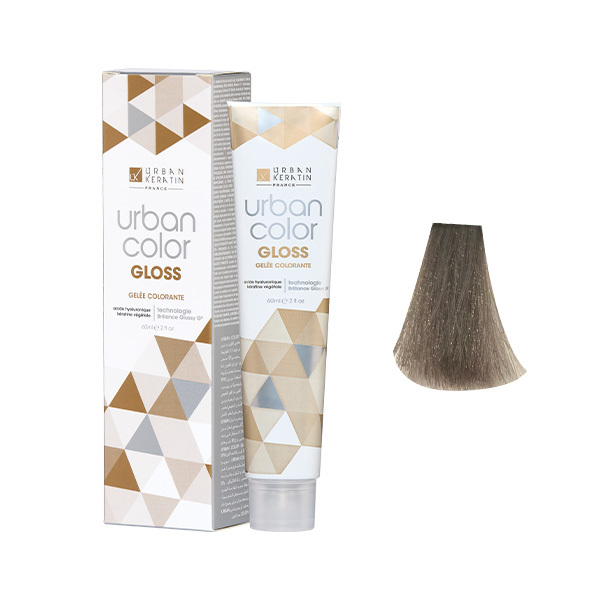 Coloration Sans Ammoniaque Urban Gloss 9.21 Blond très clair irisé cendré 60ml