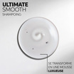 Shampooing Ultimate Smooth, nourrissant cheveux secs, ternes ou frisés, Wella 1000ml