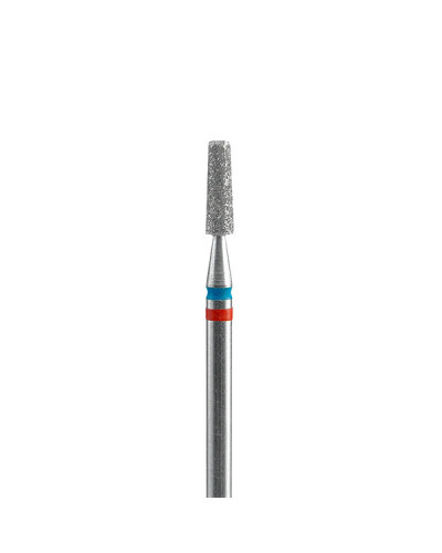 Embout Diamant Duo Cône Rouge-Bleu 2.5mm Staleks