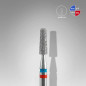 Embout Diamant Duo Cône Rouge-Bleu 2.5mm Staleks Embout Diamant Duo Cône Rouge-Bleu 2.5mm Staleks