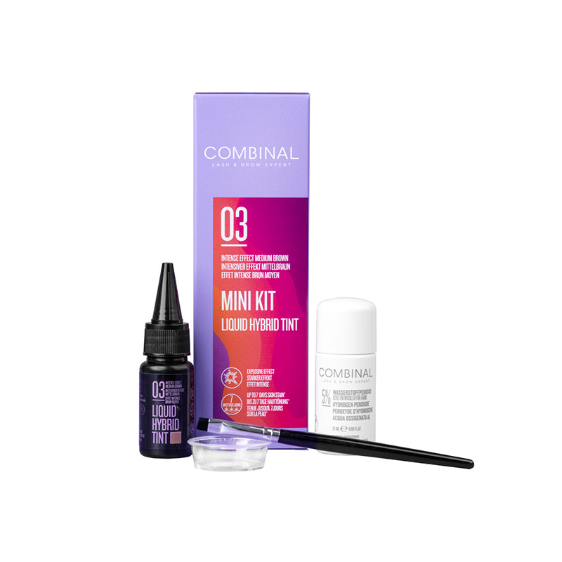 Mini Kit Teinture Hybride Combinal Châtain Médium