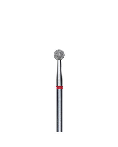 Embout Diamant Boule Rouge 4mm Staleck