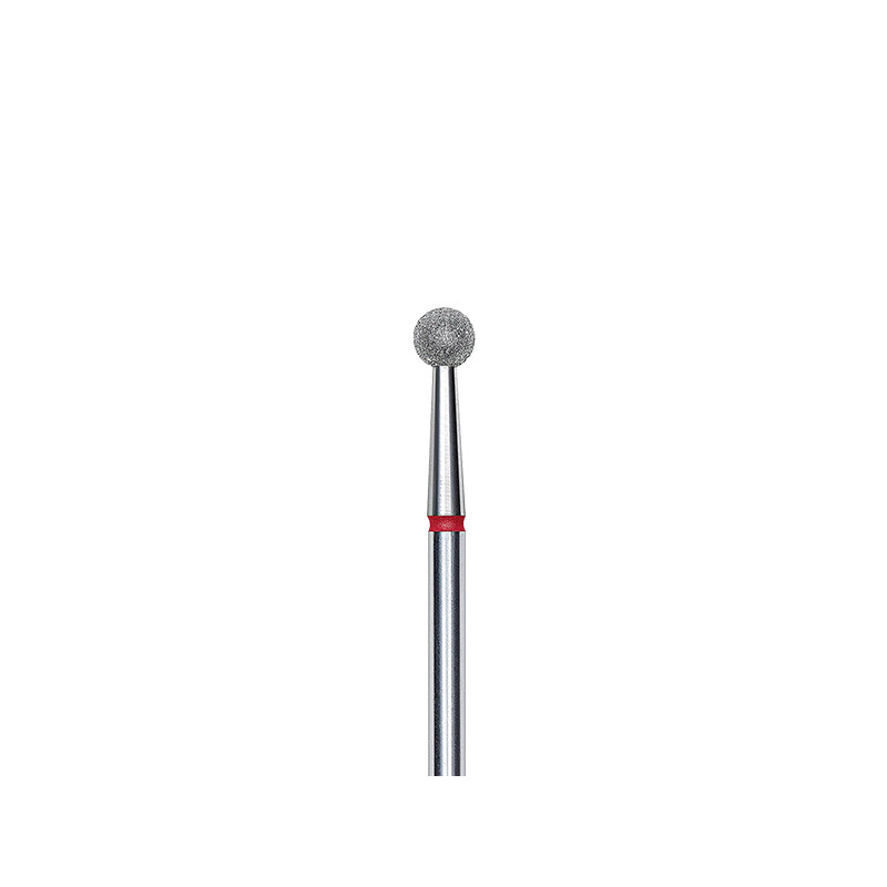 Embout Diamant Boule Rouge 4mm Staleck Embout Diamant Boule Rouge 4mm Staleck