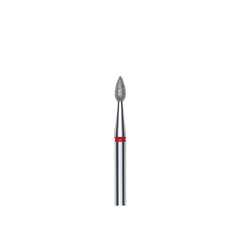 Embout Diamant Goutte Rouge 2.3mm Staleks