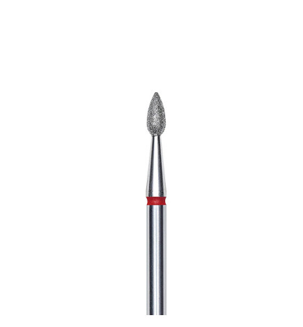 Embout Diamant Goutte Rouge 2.3mm Staleks