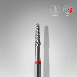 Embout Carbure Cône Rouge 2.3mm Staleks