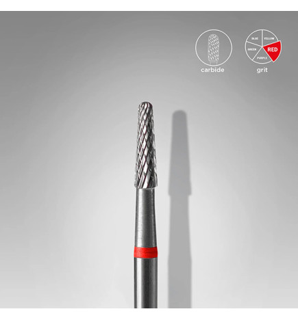 Embout Carbure Cône Rouge 2.3mm Staleks