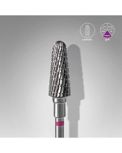 Embout Carbure frustum Poupre 6mm Staleks