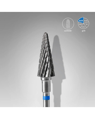 Embout Carbure Cône Bleu 6mm Staleks