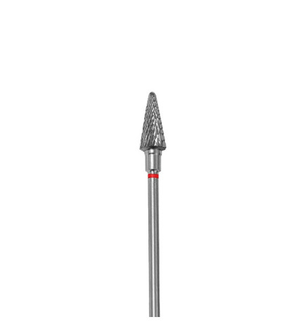 Embout Carbure Cône Rouge 6mm Staleks