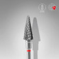 Embout Carbure Cône Rouge 6mm Staleks Embout Carbure Cône Rouge 6mm Staleks