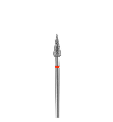 Embout Diamant Poire Rouge 4mm Staleks