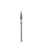 Embout Diamant Poire Rouge 4mm Staleks Embout Diamant Poire Rouge 4mm Staleks