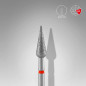Embout Diamant Poire Rouge 4mm Staleks Embout Diamant Poire Rouge 4mm Staleks