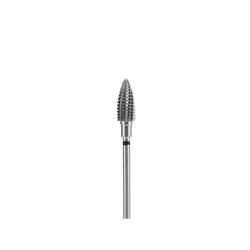 Embout Carbure Pomme De PIn Noir 6mm Staleks Embout Carbure Pomme De PIn Noir 6mm Staleks