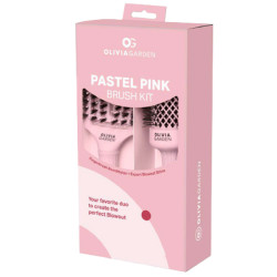 Coffret de deux Brosses Pastel Pink Olivia Garden