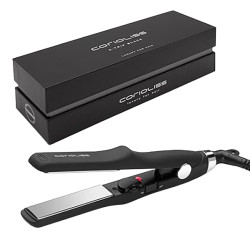 Mini lisseur Titanium Black Soft Touch Corioliss