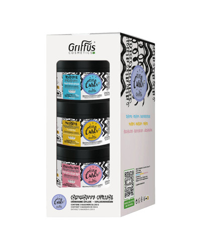 LOVE CURLS GRIFFUS KIT 3 MASQUES CHRONOGRAMME