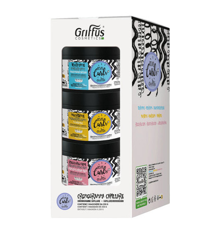 LOVE CURLS GRIFFUS KIT 3 MASQUES CHRONOGRAMME