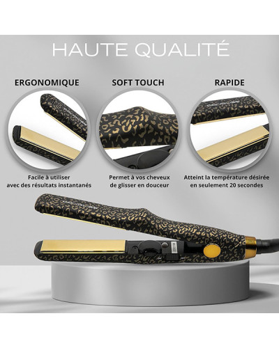 Mini Lisseur Gold Leopard Coriliss