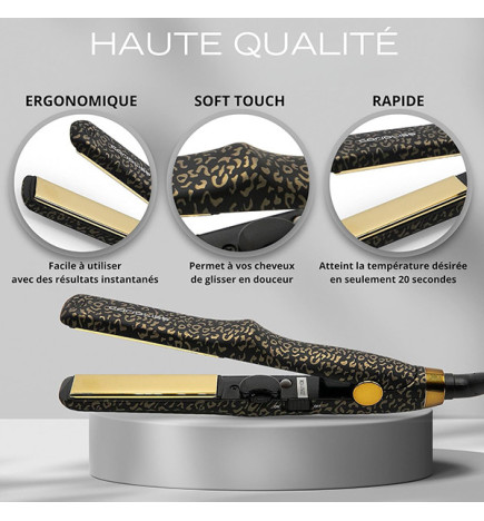 Mini Lisseur Gold Leopard Coriliss