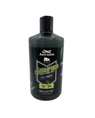 Shampoing Tea Tree 3 en 1 Hairgum 500 ml