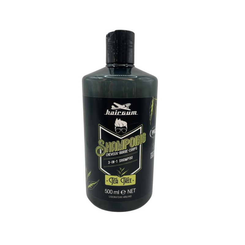 Shampoing Tea Tree 3 en 1 Hairgum 500 ml