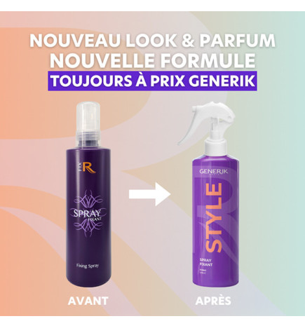 Spray Fixant Sans Gaz 250ml Generik