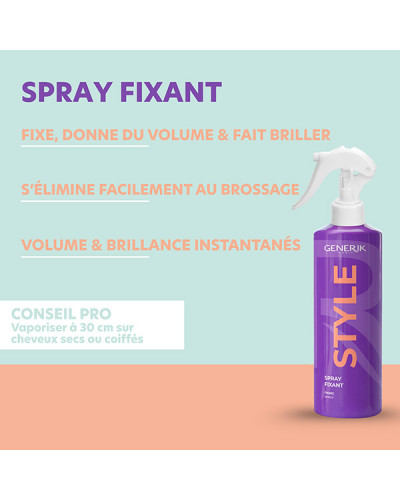 Spray Fixant Sans Gaz 250ml Generik