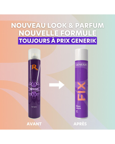 Spray Laque Fix 750ml Generik