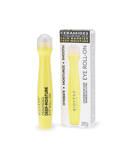 Roll-on Contour Des Yeux Ultra-Hydratant Aux Céramides Biovène 15ml