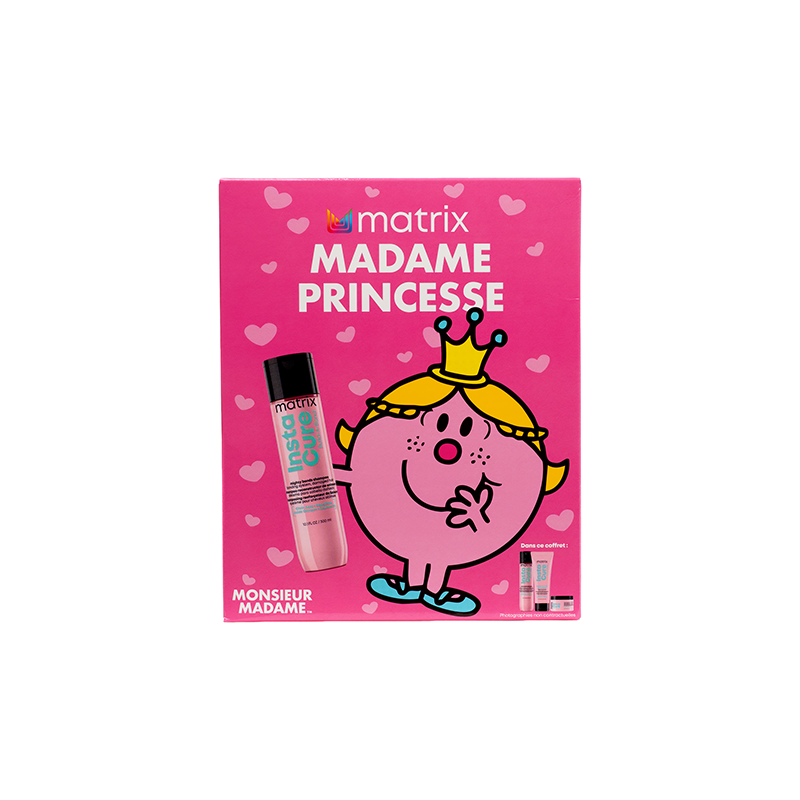 Coffret Trio Instacure Build-A-Bond Monsieur Madame Cheveux Abîmés Matrix