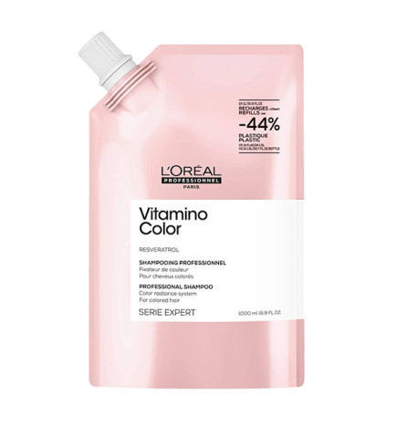 Serie Expert Vitamino Color Recharge Shampoing 1000ml L'Oréal Professionnel
