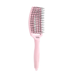 Brosse Fingerbrush Rose Paastel Double Bristles Taille M